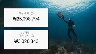 약 7만 7천명의 카메라 유튜버의 조회수 수익은 얼마? 싹 다 공개!
