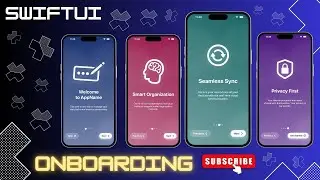 🚀 SwiftUI Onboarding Masterclass  Create Stunning First Impressions