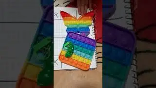 Trocando fidget toys