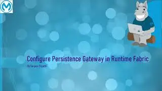 Configure Persistence Gateway in Anypoint Runtime Fabric