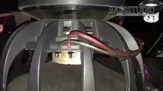Самый мощный сабвуфер на феррите, Duo Pridecaraudio subwoofers S518 in Opel Astra, coil 5',