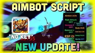 [Blox Fruits] The Most Popular Aimbot Script! No Key and 100% Working