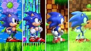 Evolution of 2D Sonic Graphics (1991-2022)
