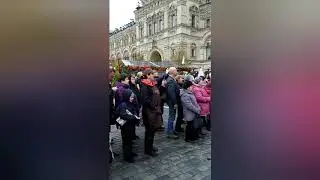 Ансамбль Калина на Красной площади с песней "Ах, Самара - городок!"