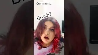 B R Ü S H 👹 #memes #funny #relatable #artistproblems