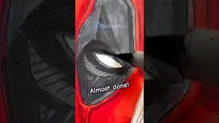 Drawing Deadpool Vs Wolverine 🔥 #deadpool3 #art #shorts