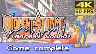 Violent Storm Game complete (Normal Round) 🕹️ - 4K 60 fps