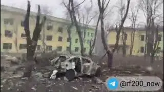Вот, что войска РФ творят в Украине  На видео   детская больница и роддом в Мариуполе