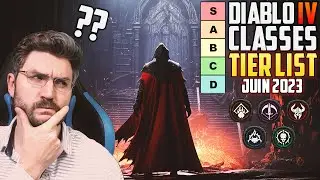 Diablo 4 : LA TIER LIST  de JUIN 2023