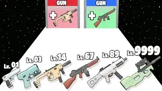 Weapon Spin Run - Level Up Weapon Max Level Gameplay (Spin Gun)