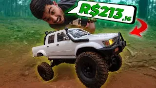 INCRÍVEL! Comprei a Nova HILUX de Controle Remoto no Aliexpress | WPL C-64