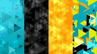 Triangle Forward Arrow Background Visuals | ENVATO | 4K