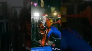 Christmas Santa funny dance