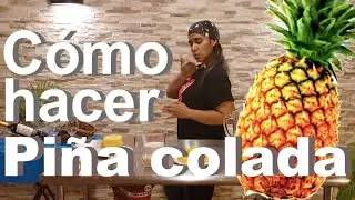 Cómo hacer piña colada / amapola | Zu cocina