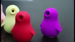 Penguin sucking vibrator