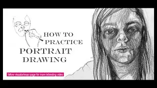 How to practice portrait drawing