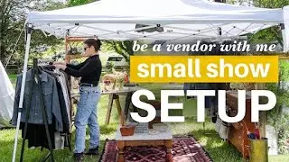Vintage Market Vlog (Vendor POV)