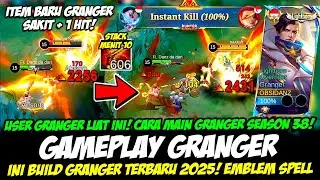 HOW TO PLAY GRANGER SEASON 38❗LATEST PRO GRANGER TIPS❗THE MOST PAINFUL GRANGER BUILD❗GLOBAL GRANG...
