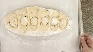 Хлеб картофельный с грибами