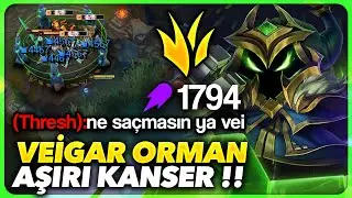 1794 AP JUNGLE VEİGAR !! FULL CANA R İLE TEK ATTIM !! KANSER ETTİM KARŞI TAKIMI | Ogün Demirci