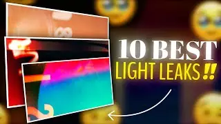 Light leak overlay pack 😍| Light leak overlay pack for editing