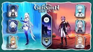 【 GENSHIN IMPACT 】⚔️ Abyss 6.6 | Skirk & Durin Gameplay Español