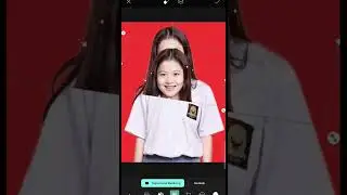 cara merubah background foto menjadi merah dan biru#picsart #apkeditorpro