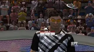 Virtua Tennis 3 | King of Players | Player 1 vs Nalbandian 6-0
