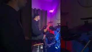 Kinda 80s Vibe?🤷‍♂️ let me know what you think! | Drive all Night | joan | #drums #vibes