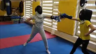 Учебно-тренировочные бои, синглстик. Клуб 