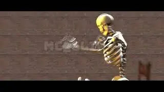 (sfm) stuck inside gold skeleton verse (animated)