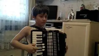Серенький козлик на аккордеоне