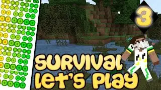 Minecraft Survival Let's Play | Xp Farm & Shield  - Episode 3