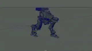 Mech Animation Run