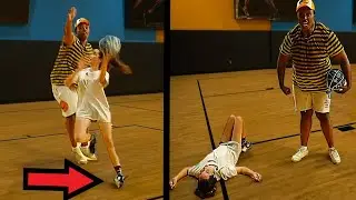Maya INJURES herself playing basketball with Russel