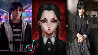 Wednesday Addams Best TikTok Compilation #5 | Netflix Edits | Addams Toker