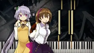 [Piano Solo] Touhou 14 - Magical Storm | Synthesia Tutorial | Arrangement