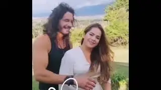 Danna García y Mario Cimarro recrean la foto de Juan y Norma 🔥🔥