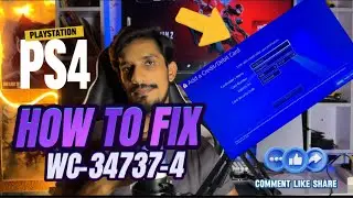 How To Fix PS4 WC-34737-4 Credit Card Information Invalid PlayStation 4