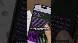 Sam Altman OpenAI'aCEO Olarak Geri Dönüyor! #shorts