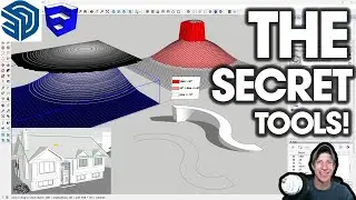 Fredo's SECRET TOOLSET for SketchUp (Top 5 Tools!)