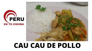 Cau cau de pollo • Receta casera • Receta peruana • peru en tu cocina