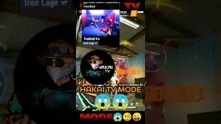 HAKAI TV MODE 😱 IN FREE FIRE 🧐