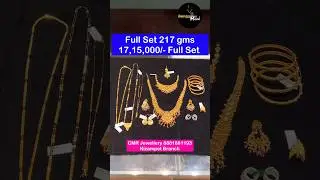 CMR Jewellery Grand Wedding Set #bridaljewellery #weddingjewellery #weddingjewellerycollections