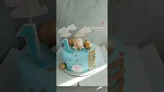 торт на годик для мальчика