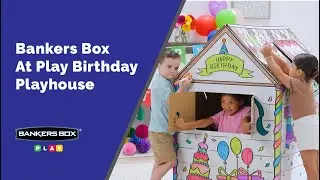 Bankers Box At Play Birthday Playhouse