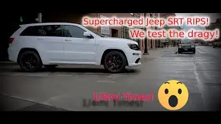 Supercharged Jeep SRT Dragy Run!