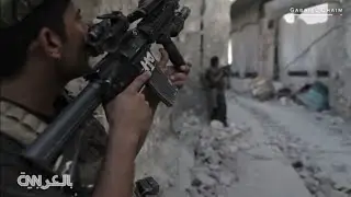شاهد القتال العنيف من أرض الموصل المدينة القديمة في الساحل الأيمن للموصل - جهاز مكافحة الإرهاب