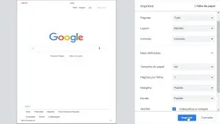 Como IMPRIMIR no navegador Google Chrome no computador ou notebook