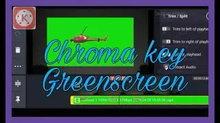 How to use Chroma key Effect - kinemaster ||for Android phone